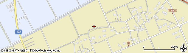 千葉県匝瑳市東小笹2212周辺の地図