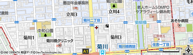 ダイソーくすりの福太郎菊川店周辺の地図