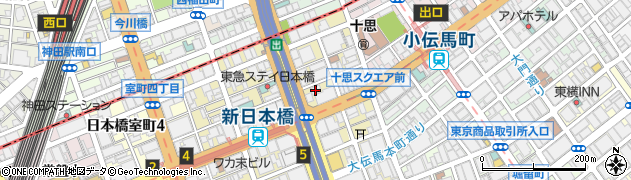 東京都中央区日本橋本町4丁目9-5周辺の地図