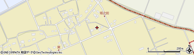 千葉県匝瑳市東小笹2587周辺の地図