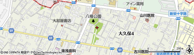 誉田八幡神社周辺の地図