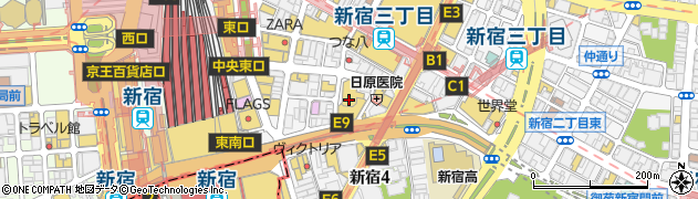 ＩＤＣ　ＯＴＳＵＫＡ新宿ショールーム周辺の地図