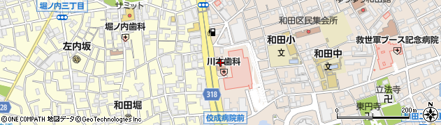 和田堀ホーム指定居宅介護支援事業所周辺の地図