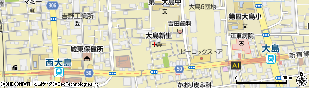 大島新生教会周辺の地図