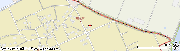 千葉県匝瑳市東小笹3819周辺の地図