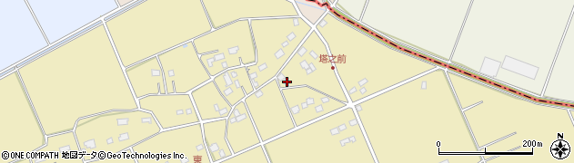 千葉県匝瑳市東小笹2572周辺の地図
