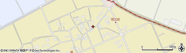 千葉県匝瑳市東小笹2439周辺の地図