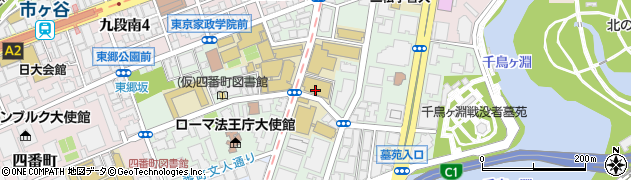 東京都千代田区三番町10周辺の地図