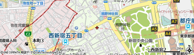 西新宿浅井ビル周辺の地図