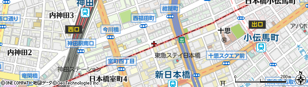東京都千代田区神田美倉町12周辺の地図