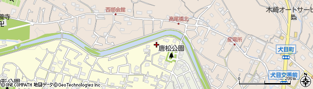 東京都八王子市犬目町1818周辺の地図