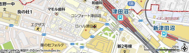 たんす屋ユザワヤ津田沼店周辺の地図