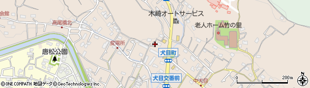 東京都八王子市犬目町907-2周辺の地図