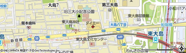 リフレーヌ ダイエー東大島店周辺の地図