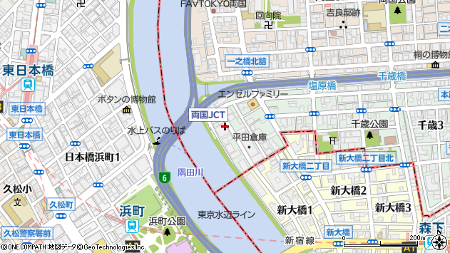 〒130-0025 東京都墨田区千歳の地図