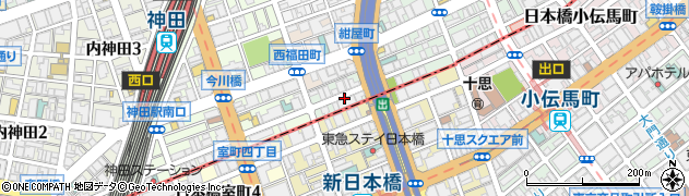 東京都千代田区神田美倉町周辺の地図