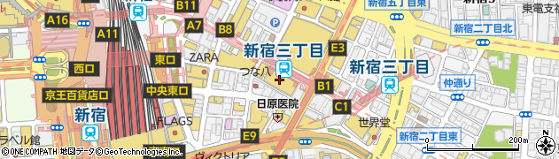 株式会社大阪屋商店周辺の地図