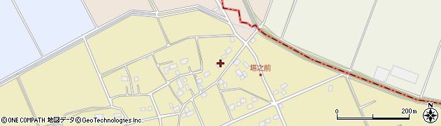 千葉県匝瑳市東小笹2436周辺の地図