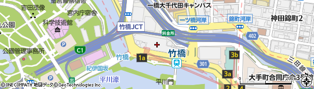 東京都千代田区一ツ橋1丁目1-1周辺の地図