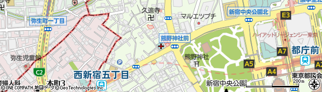 東急ステイ西新宿周辺の地図