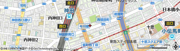 東京都千代田区鍛冶町2丁目3-14周辺の地図