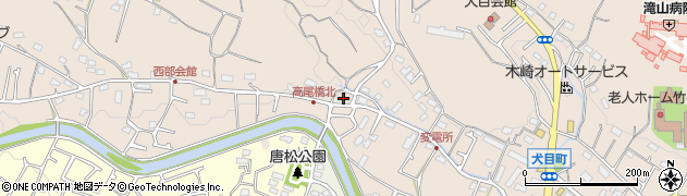 東京都八王子市犬目町1011周辺の地図