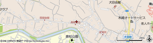 東京都八王子市犬目町1334周辺の地図