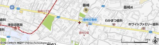 京葉銀行藤崎 ＡＴＭ周辺の地図
