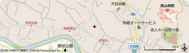 東京都八王子市犬目町996-4周辺の地図