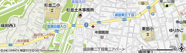 読売新聞南阿佐ヶ谷サービスセンター周辺の地図