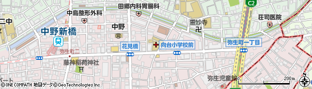 東京工芸大学　中野キャンパス３号館周辺の地図