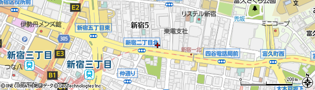 株式会社東京一番フーズ　宅配受付周辺の地図