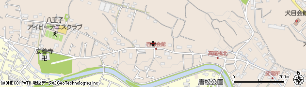 東京都八王子市犬目町1298周辺の地図