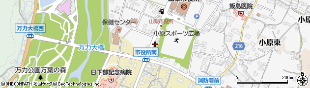株式会社正直堂　山梨店周辺の地図