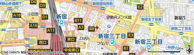株式会社ディスクユニオン新宿セカンドハンズ店周辺の地図