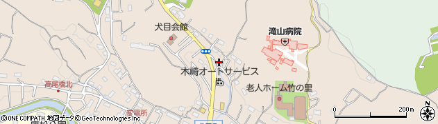 東京都八王子市犬目町878周辺の地図