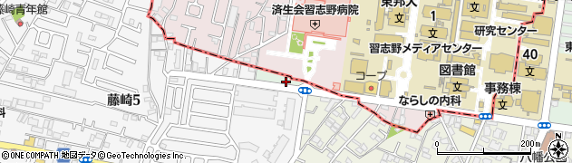 千葉県習志野市泉町周辺の地図