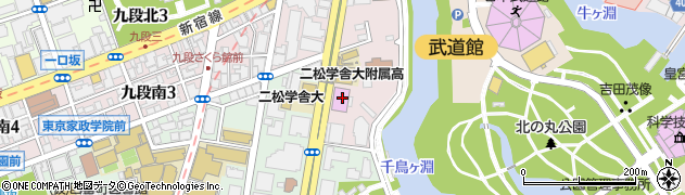 イタリア文化会館　東京　エキジビションホール周辺の地図