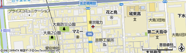 アビーヘアー 西大島店(abie hair)周辺の地図