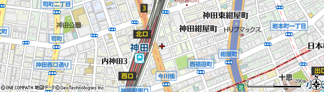 カクケイ株式会社　東京営業所周辺の地図