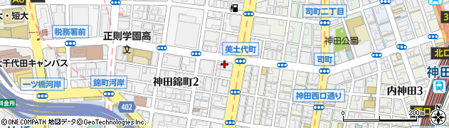 帝都自動車交通株式会社　ハイヤー営業所神田営業所周辺の地図
