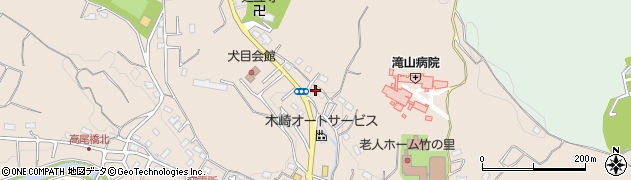 東京都八王子市犬目町877周辺の地図