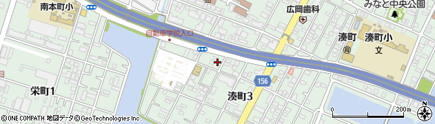 慶龍周辺の地図