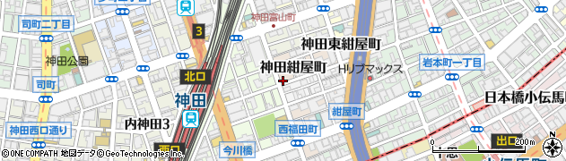 東京都千代田区神田紺屋町28周辺の地図