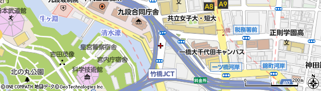 雉子橋周辺の地図