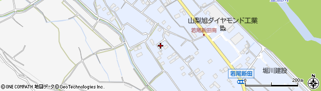 山梨県韮崎市龍岡町若尾新田1032周辺の地図