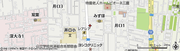 三鷹甲羅本店周辺の地図