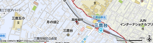 カオソーイ専門店 井の頭ナムチャイ周辺の地図