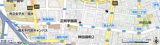 東京都千代田区神田錦町3丁目2-1周辺の地図