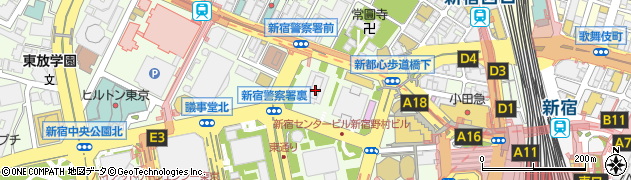 ヤマグチ薬局　西新宿店周辺の地図
